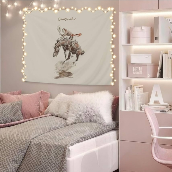 NEW! Large Cowgirl Wall Tapestry - Picture 2 of 4